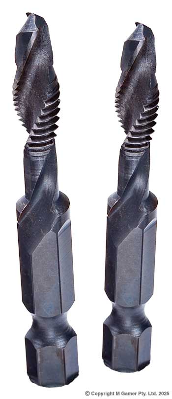 M6 x 1.0 Drill Tap & Deburring Bits